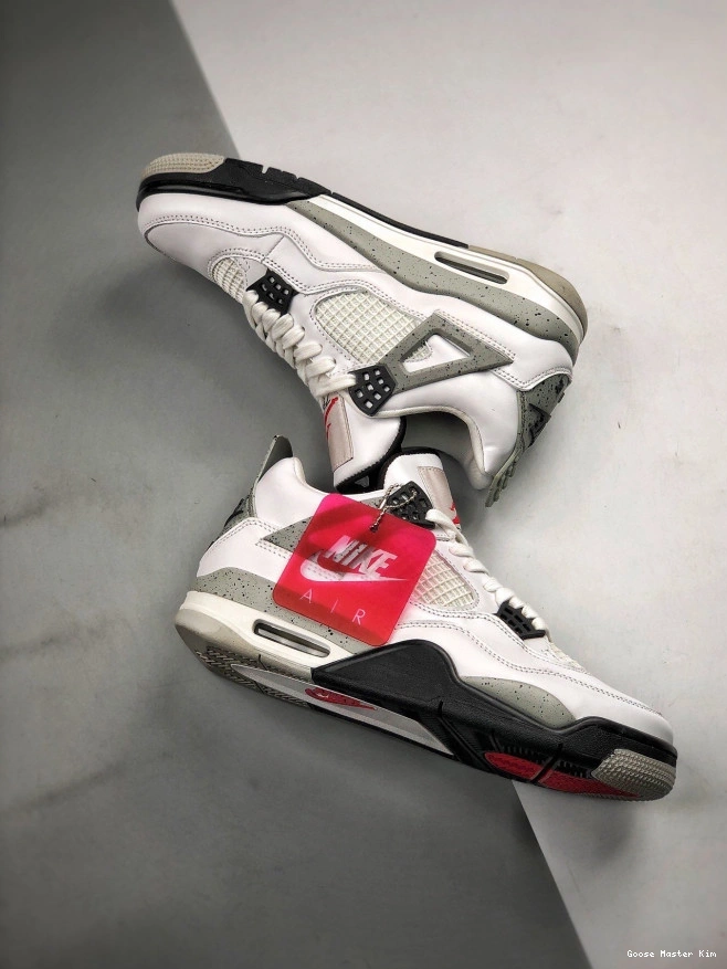 (nike) White OG 840606-192 Cement Air 4 Jordan 0722